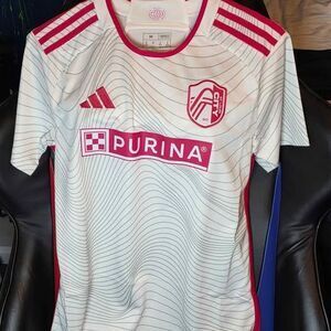 St. Louis City Mens Medium Soccer Jersey